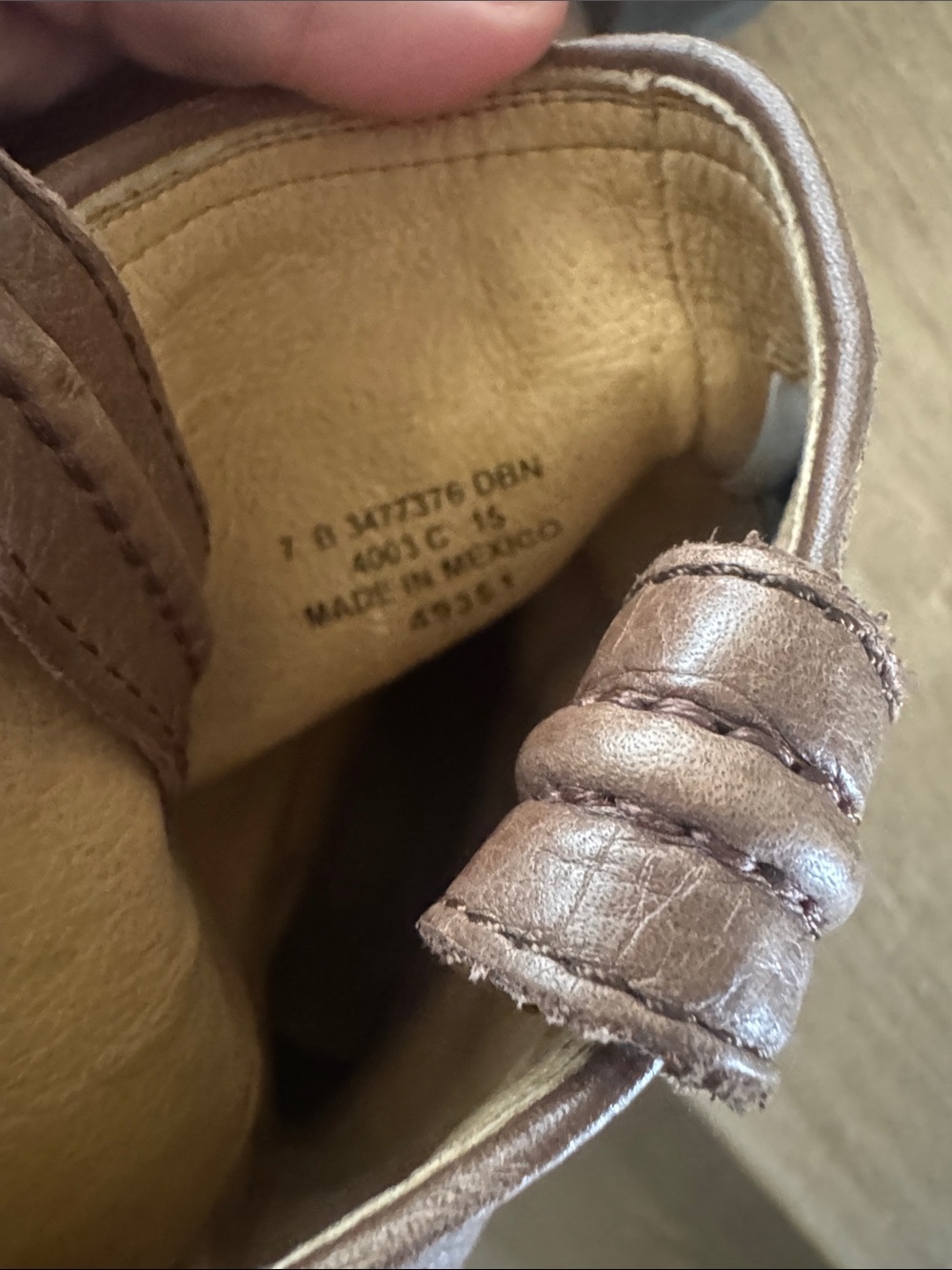 Frye Classic Brown Leather Mid-Calf Boots - Picture 7 of 8